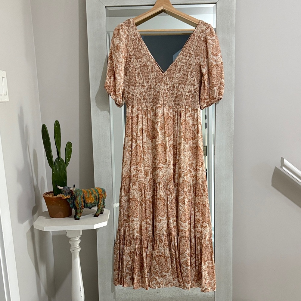 Evernew western paisley dress